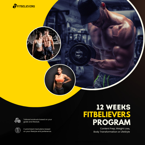 FitBelievers 12 Weeks Program - Lifting Hope