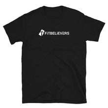 Load image into Gallery viewer, Black FitBelievers Unisex Tee - Lifting Hope